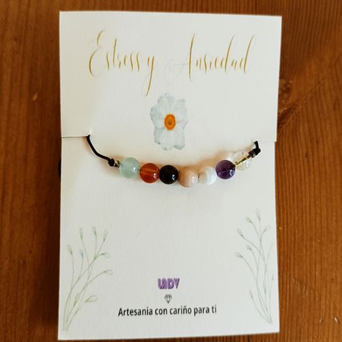 Pulsera LADV Estrés - Ansiedad / Flores de bach Rescate