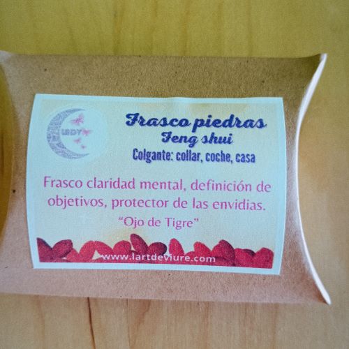 Colgante Protección y claridad. Feng shui piedras