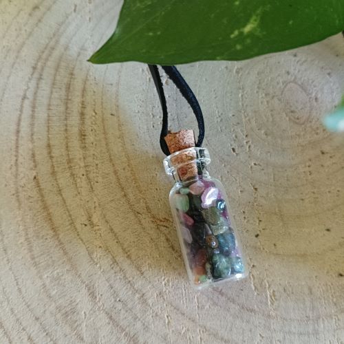 Colgante protector y reductor de transmisiones electromagnéticas. Feng shui piedras