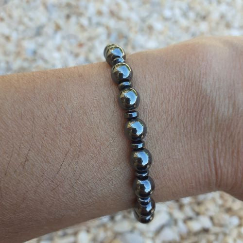 PULSERA LADV HEMATITES 6mm