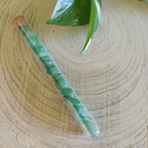 VARITA FORTALEZA Y TRANSFORMACIÓN DE AVENTURINA VERDE PARA EL AGUA- ELIXIR PIEDRAS -AGUA VITALIZADA