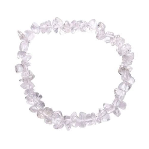 Pulsera Chip Cuarzo cristal