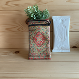 Monedero de Tela Tapiz India con Cremallera