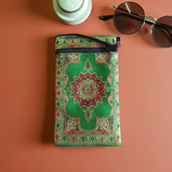 Monedero de Tela Tapiz India con Cremallera