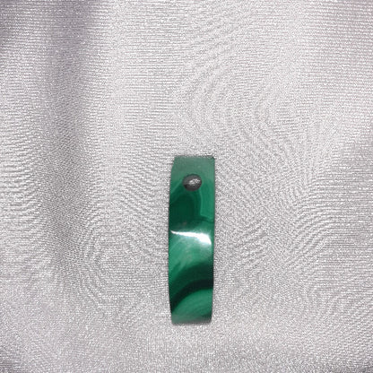 Colgante luna malaquita