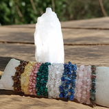 Pulsera Chips Olivino – Renueva tu energía y atrae abundancia