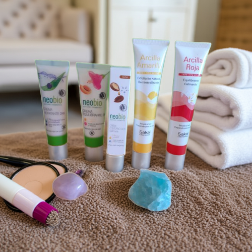 Lote facial Equilibrante, Remineralizante e Hidratante. Bio