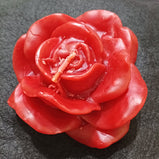 Vela Rosa roja - Símbolo de Amor, Belleza y Elegancia