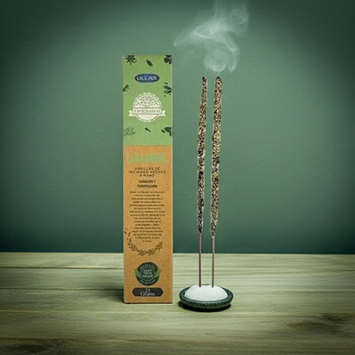 Incienso Laurel Orgánico Artesanal – Abundancia, Paz y Conexión Espiritual