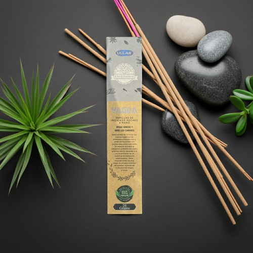 Incienso Yagra Orgánico Artesanal - Abundancia, Éxito y Energía Positiva