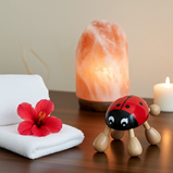 Mariquita de Madera para Masaje – Relajación y Bienestar Natural