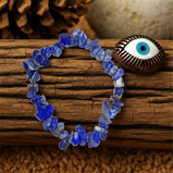Pulsera Chip Lapislázuli