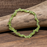 Pulsera Chips Olivino – Renueva tu energía y atrae abundancia