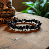 Pulsera chips Turmalina – Protección, equilibrio y vitalidad