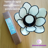 VARITA SANADORA Y EQUILIBRANTE DE CUARZO CRISTAL PARA EL AGUA- ELIXIR PIEDRAS -AGUA VITALIZADA