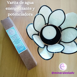 VARITA EQUILIBRIO & PURIFICADORA DE CUARZO LECHOSO PARA EL AGUA- ELIXIR PIEDRAS -AGUA VITALIZADA