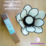 VARITA AUTOESTIMA & CREATIVIDAD  DE CUARZO VERDE  PARA EL AGUA- ELIXIR PIEDRAS -AGUA VITALIZADA