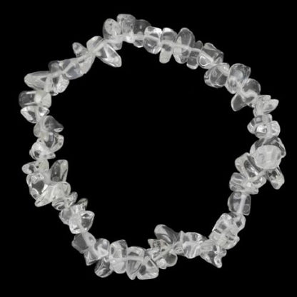 Pulsera Chip Cuarzo cristal